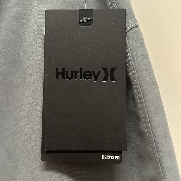 NWT - Hurley Men's Grey Swim Trunks - 40" - Picture 3 of 4